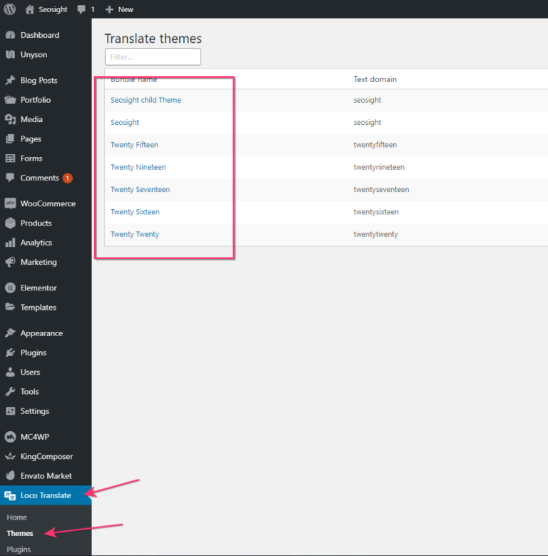 Loco Translate for translating Themes and Plugins – Crumina